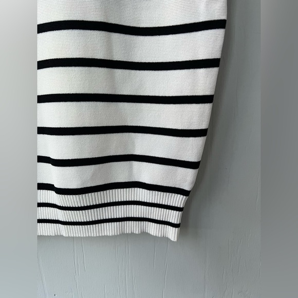 Christian Dior Silk/Cotton Striped Vest (US 8) - Picture 4 of 13